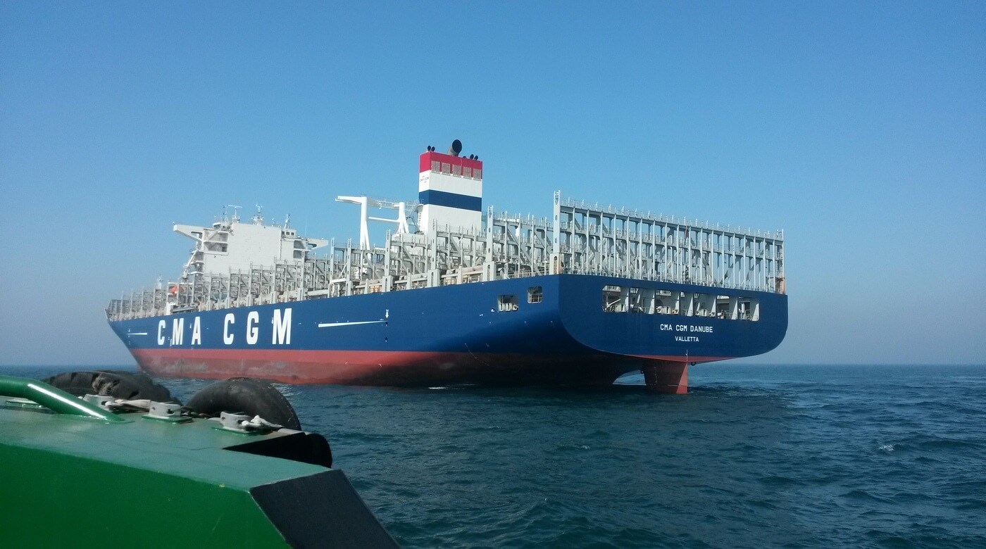 Asymmetric Rudder Technology and ESPAC™ for CMA CGM Vessels