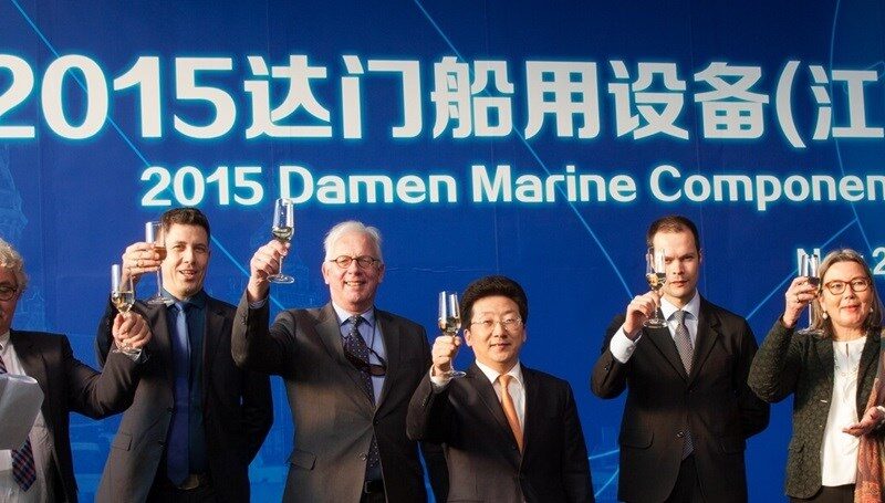 Damen Marine Components opens plant China