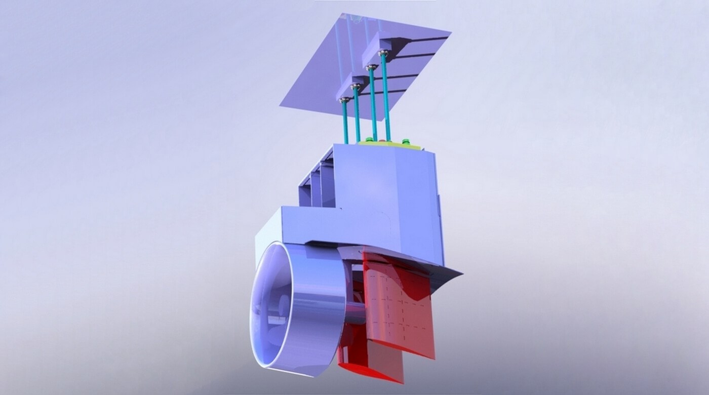 Flanking Rudders Damen Marine Components