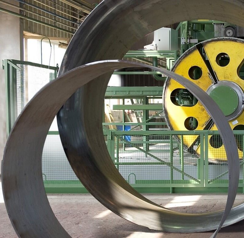 Single weld spinning method, dmc, damen marine components