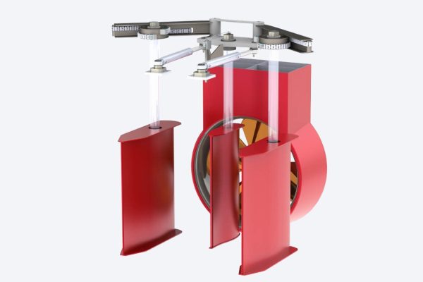 DRIEROERENSYSTEEM (3SYS), Three Rudder System, drieroerensysteem