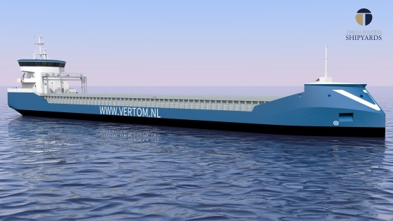 Damen Marine Components levert kant & klare coaster, Thecla Bodewes Shipyards