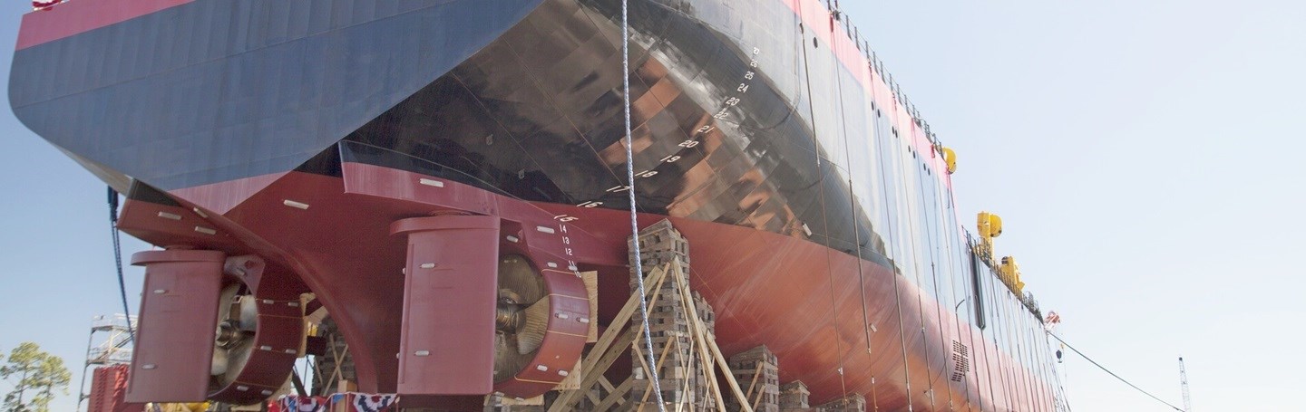 Barke® High-lift flap rudders installed in new U.S. TSHD “Magdalen”