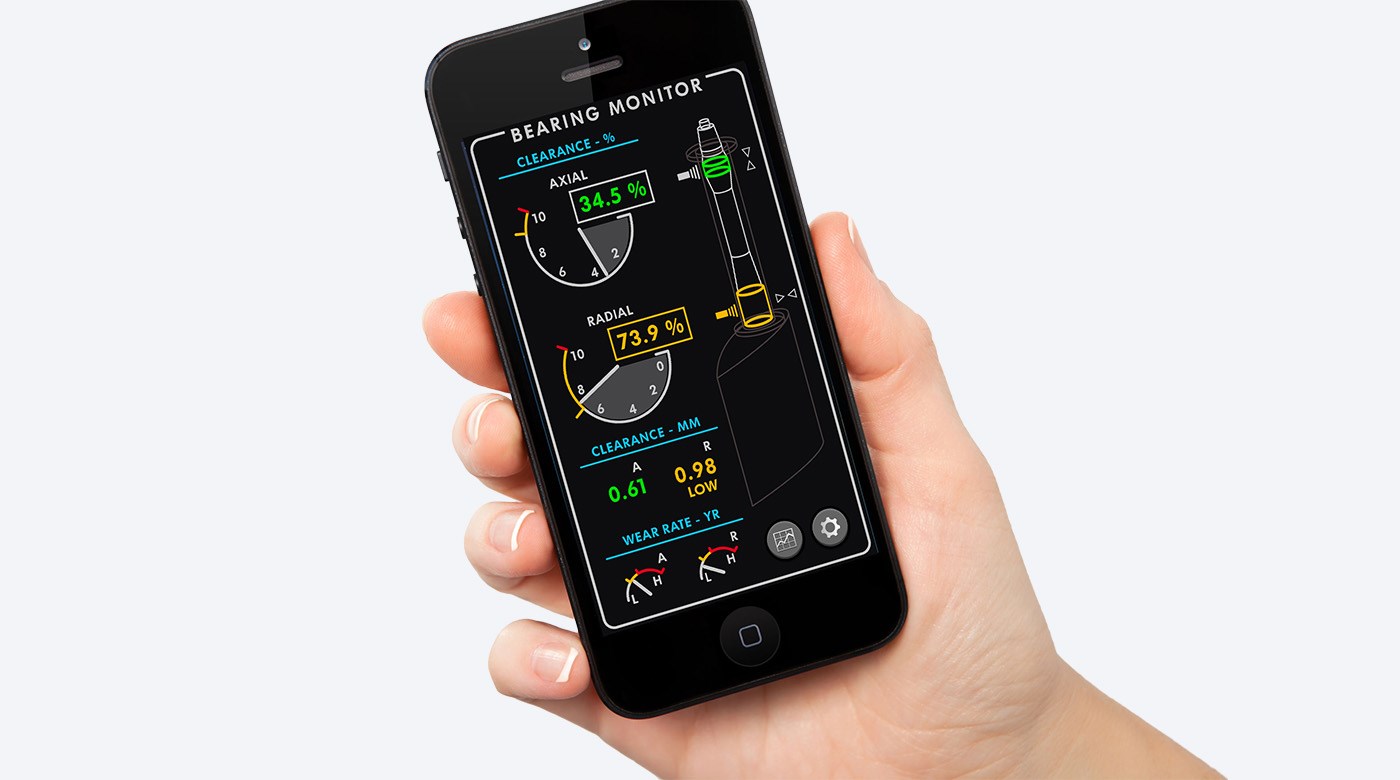 exact conditions, dmc, You want to know the exact condition of your bearings at any time