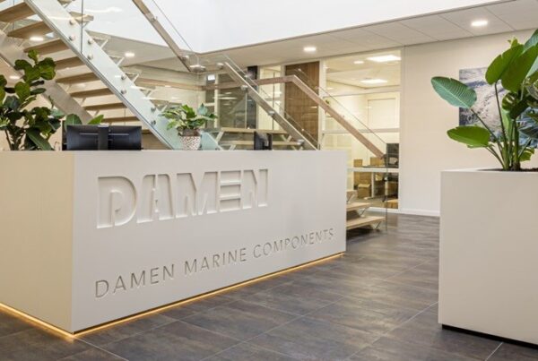 dmc office, damen marine components, Welcome aboard at Damen Marine Components