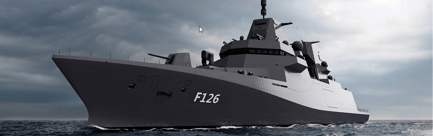 Custom developed rudders for Germany navy frigates