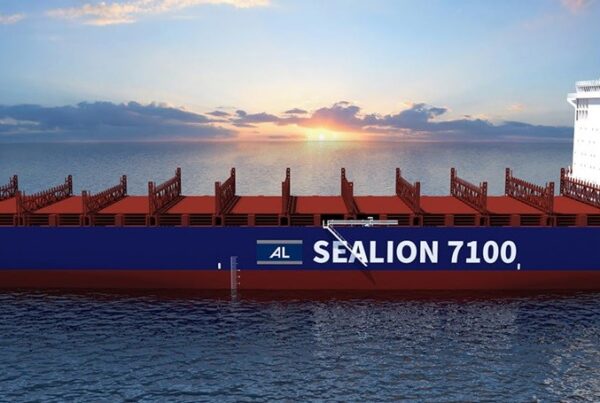 six Asiatic Lloyd container vessels, rudders from damen marine components